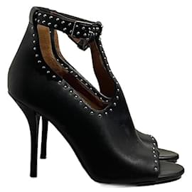 Botines GIVENCHY T.EU 38 Cuero Negro