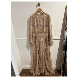 ELIE SAAB Kleider T.International XL Polyester Beige