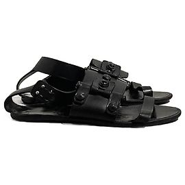 LANVIN Sandals T.EU 37 Leather Black