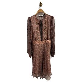 Vestido BLUMARINE T.International L Seda Multicolor