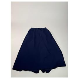 Dior-DIOR Skirts T.international M Wool-Navy blue