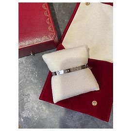 Pulseiras CARTIER T. Ouro branco Prata
