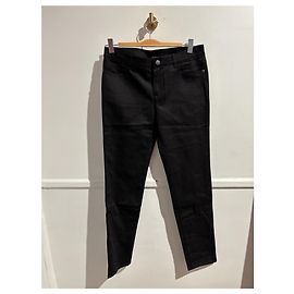 Jeans CHANEL T.FR 42 Algodón Negro