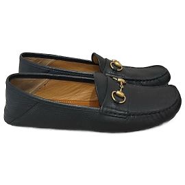 GUCCI Sapatilhas T.EU 42 Couro Preto