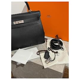 Hermès-Sacs à main HERMES T. Cuir-Noir