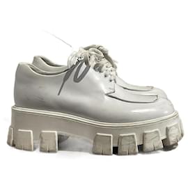 Prada-PRADA Mules & clogs T.EU 37.5 Leather-White