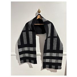 Sciarpe BURBERRY T. Lana Nero
