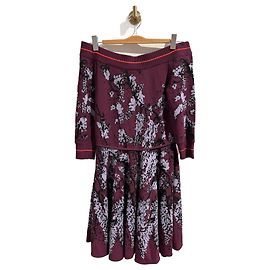 ELIE SAAB Kleider T.International XL Viskose Lila