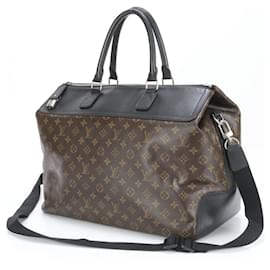 Louis Vuitton-Louis Vuitton Monogram Macassar Neo Greenwich Boston Bag-Brown