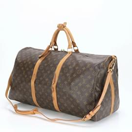 Louis Vuitton-Louis Vuitton Monogram Keepall Bandouliere 60-Brown,Monogram