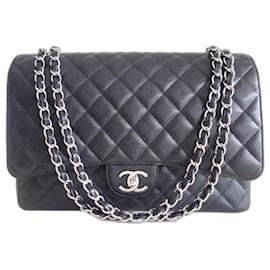 Chanel-Chanel Classic Maxi Bag-Black