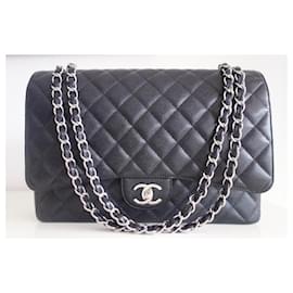 Chanel-Chanel Classic Maxi Bag-Black
