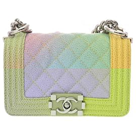 Chanel-Chanel Boy Chanel Mini Chain Shoulder Bag-Other