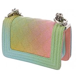 Chanel-Chanel Boy Chanel Mini Chain Shoulder Bag-Other