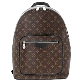 Louis Vuitton-Louis Vuitton Macassar Josh NV Brown Backpack-Brown