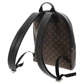 Louis Vuitton-Louis Vuitton Macassar Josh NV Brown Backpack-Brown