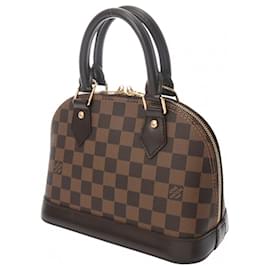 Louis Vuitton-Louis Vuitton Damier Alma BB Handbag-Brown