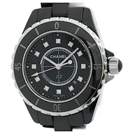 Chanel-Chanel J12 Diamond Ceramic Quartz Ladies Watch H1625-Other