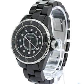 Chanel-Chanel J12 Diamond Ceramic Quartz Ladies Watch H1625-Other
