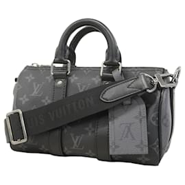 Louis Vuitton-Louis Vuitton Keepall bandoulière 25-Black