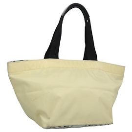 Autre Marque Borsa Tote Burberrys Blue Label in nylon giallo Auth ti2803 Giallo