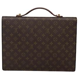 Louis Vuitton-LOUIS VUITTON Monogram Porte Documents Bandouliere Bag M53338 Auth sw092-Monogram