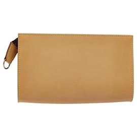 Louis Vuitton-LOUIS VUITTON Nomad Leather Bucket PM Pouch Beige LV Auth BA441-Beige