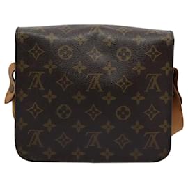 Louis Vuitton-LOUIS VUITTON Monogram Cartouchiere MM Shoulder Bag M51253 LV Auth BA379-Monogram