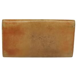 Louis Vuitton-LOUIS VUITTON Nomad Portefeuille Sarah Wallet Leather Beige M85039 Auth bs22762-Beige