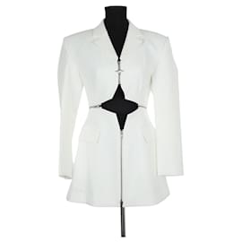 Autre Marque-White coat-White