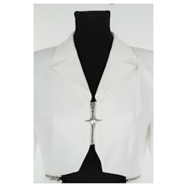 Autre Marque-White coat-White