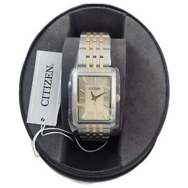 Autre Marque Montre Citizen Quartz Or et Argent Acier Bijouterie dorée
