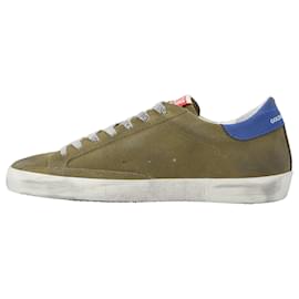 Golden Goose-Golden Goose Superstar 'Wood Green'-Green