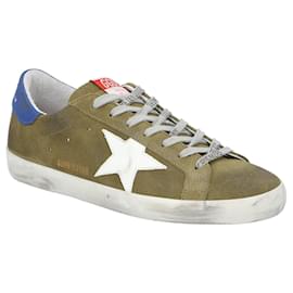 Golden Goose-Golden Goose Superstar 'Wood Green'-Green