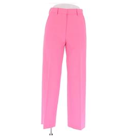 Dries Van Noten-DRIES VAN NOTEN Trousers T.FR 34 Polyester-Pink