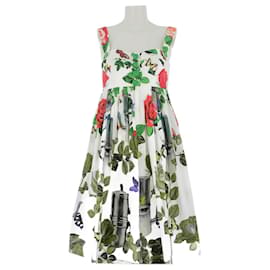 Dolce & Gabbana-DOLCE & GABBANA Dresses T.IT 40 Cotton-White