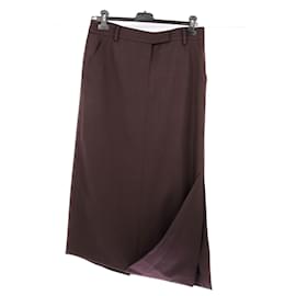 Autre Marque-RECTO Skirts T.International M Wool-Dark red