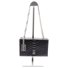 Yves Saint Laurent-YVES SAINT LAURENT Handbags T.  Exotic leathers-Black