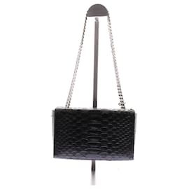 Yves Saint Laurent-YVES SAINT LAURENT Handbags T.  Exotic leathers-Black