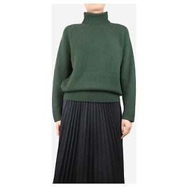 Gabriela Hearst Grüner Rollkragenpullover - Größe S Grün