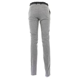 Céline-CELINE Trousers T.FR 36 Wool-Grey