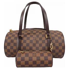 Louis Vuitton-Bolsa Louis Vuitton Damier Papillon 30 N51303 Ébano-Damier ebene