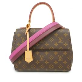 Louis Vuitton-Louis Vuitton Monogram Cluny BB Handbag-Brown