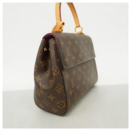 Louis Vuitton-Louis Vuitton Monogram Cluny BB Handbag-Brown