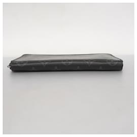 Louis Vuitton-Louis Vuitton Long Wallet Monogram Eclipse-Black