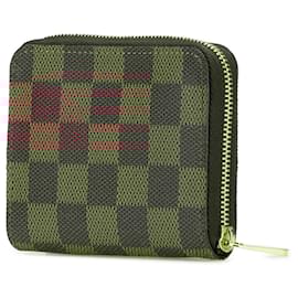 Louis Vuitton-Louis Vuitton Brown Damier Ebene Zippy Coin Purse-Brown