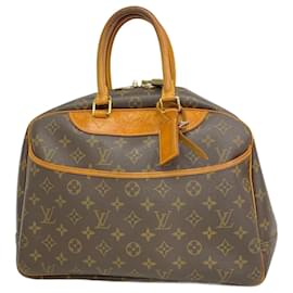Louis Vuitton-Louis Vuitton Monogram Deauville Handbag-Brown
