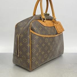 Louis Vuitton-Louis Vuitton Monogram Deauville Handbag-Brown