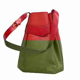 Louis Vuitton-Bolsa de Ombro Paul Epi Louis Vuitton-Vermelho
