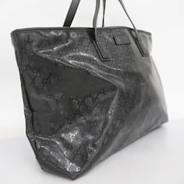 Gucci-Gucci Tote Bag GG Imprime 211120 Black Women's-Black